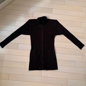 Issey Miyake Pleats Please Zip Top